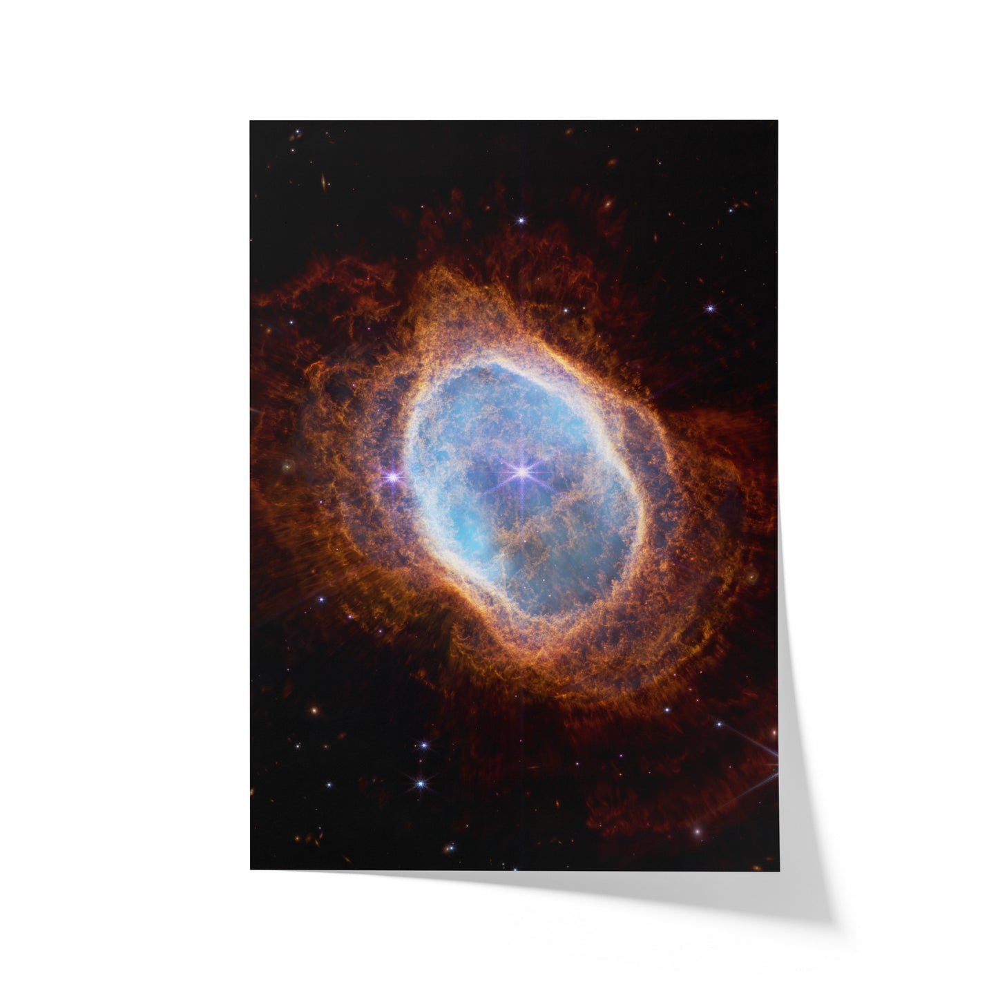Dying Star’s Grand Finale in Stunning Detail