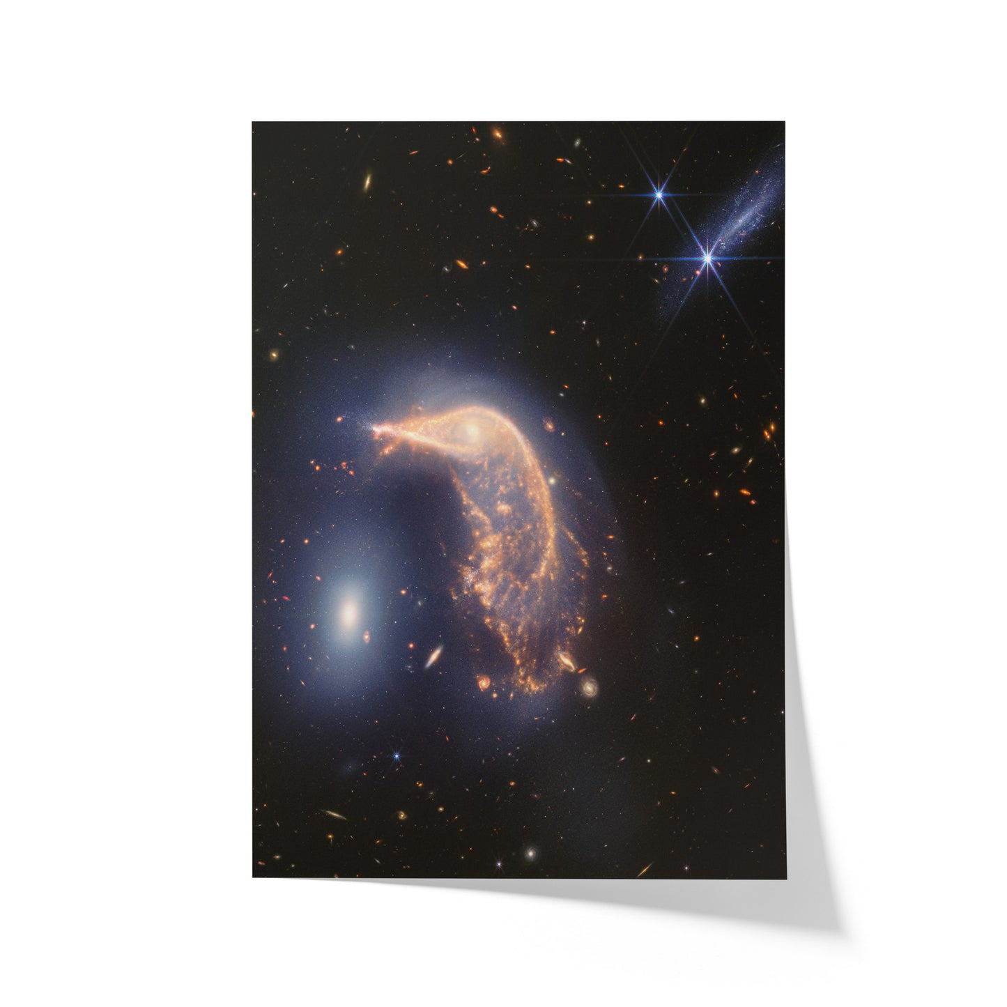 A Penguin NGC 2936 guarding an Egg NGC 2937
