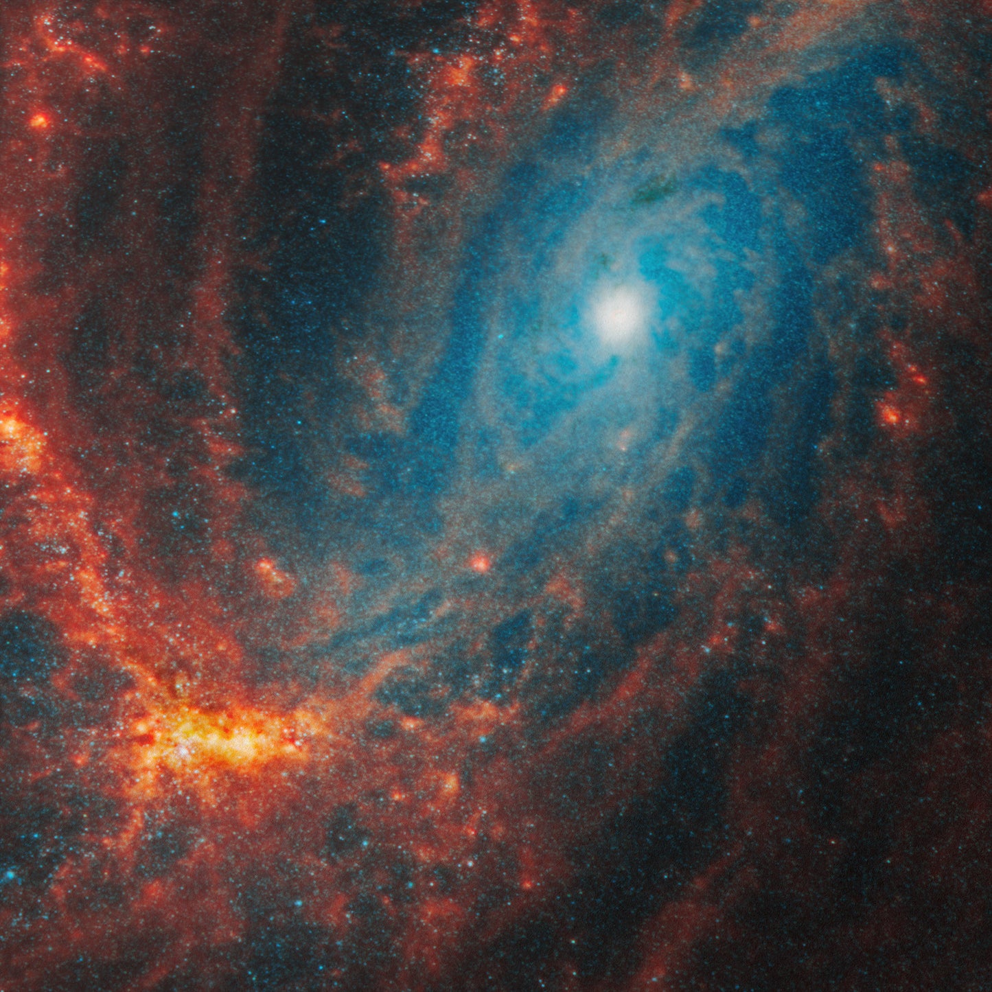 Face-on Spiral Galaxy NGC 3627