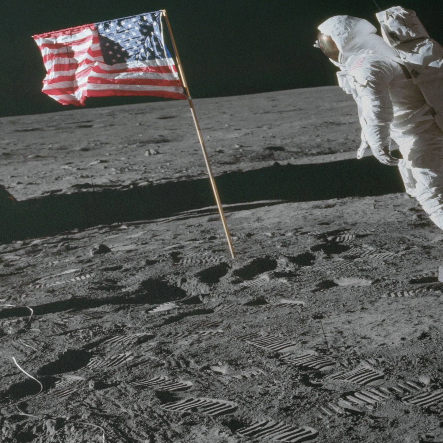 Explorers on the Moon Apollo 11 Landing