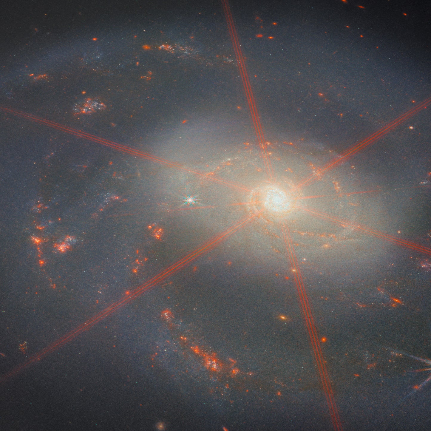 A Ring of Stellar Birth NGC 7469