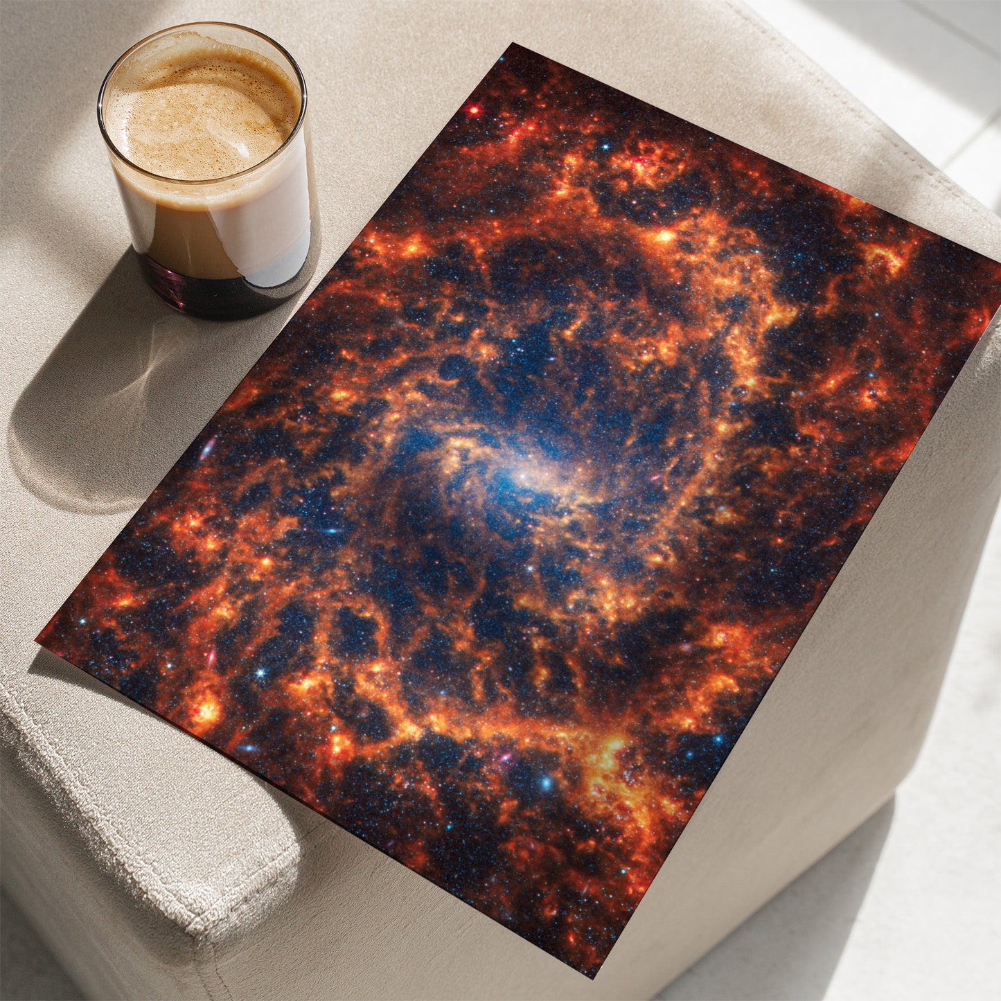 Spiral galaxy NGC 2835