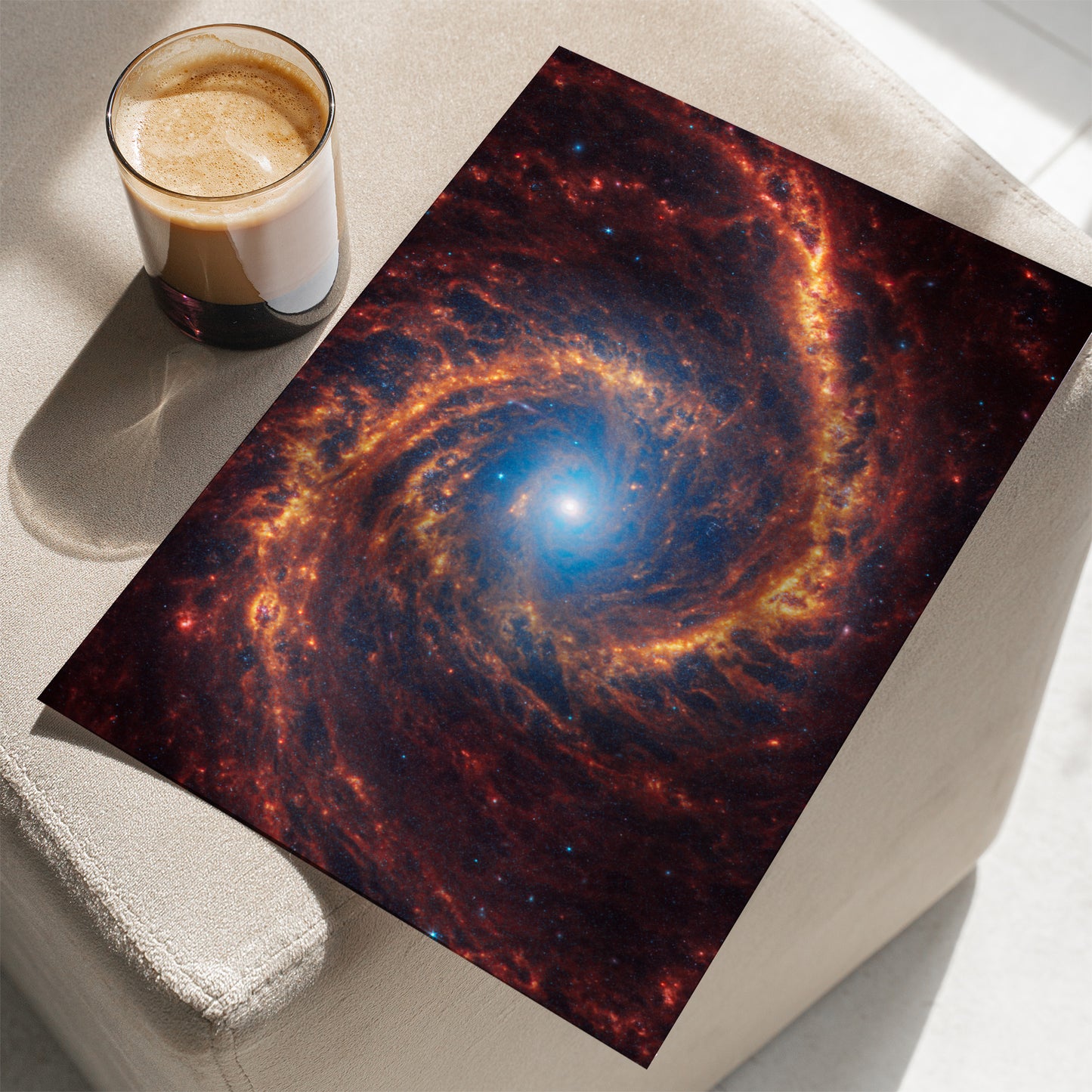 Spiral galaxy NGC 1566