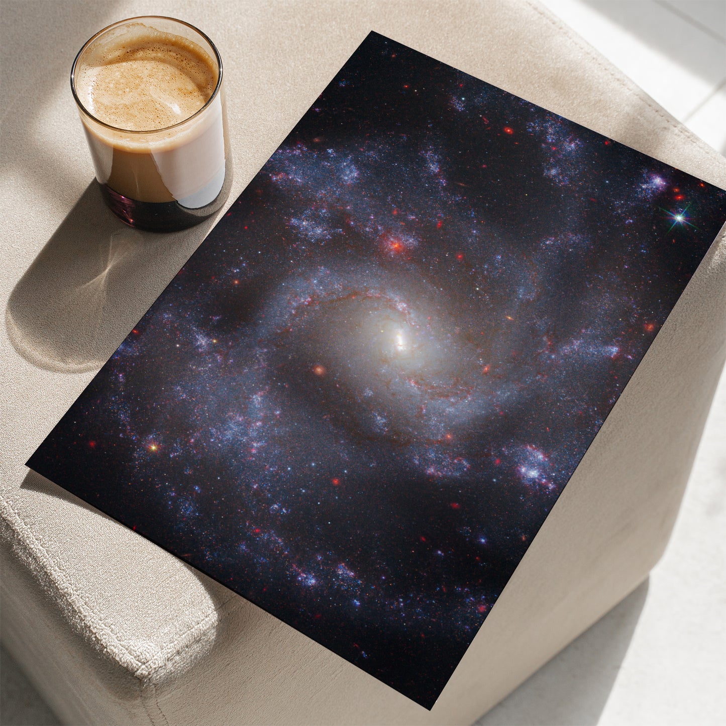 Face-on Spiral Galaxy NGC 5668