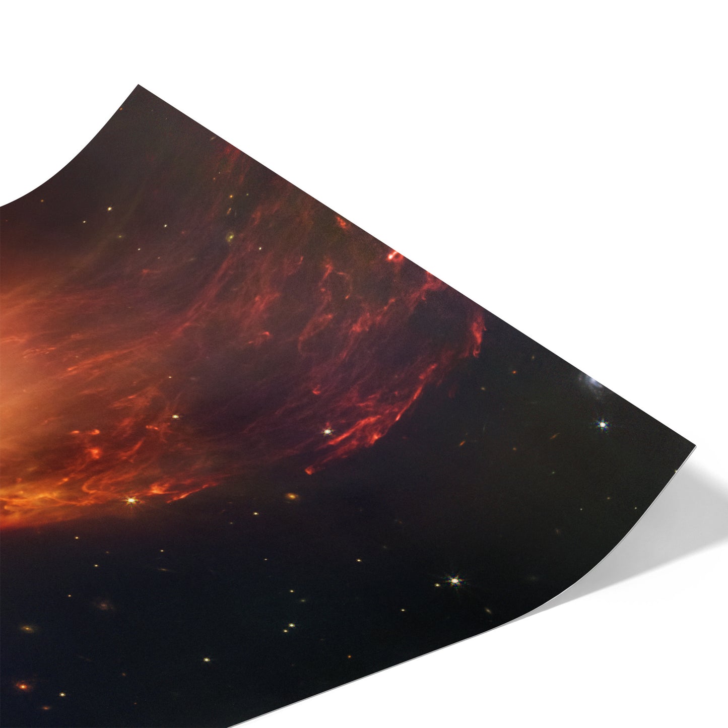 Fiery Hourglass Shaping a New Star
