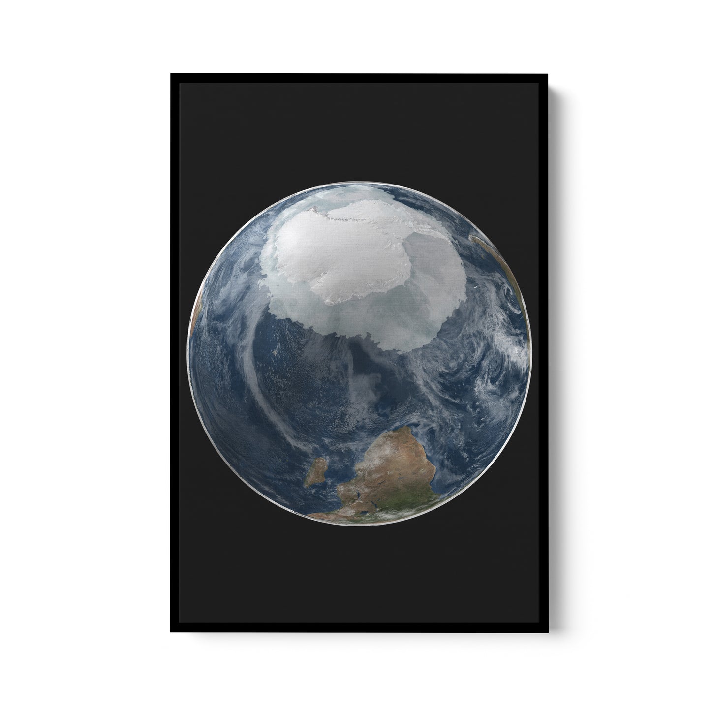 Global View of the Arctic and Antarctic